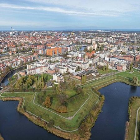 Patio Riverfront Aparthotel Gdańsk Eksteriør billede