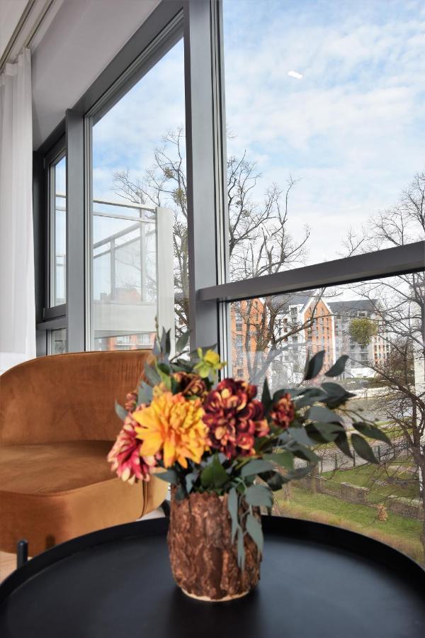 Patio Riverfront Aparthotel Gdańsk Eksteriør billede